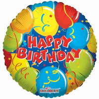 Happy Birthday Folie Ballon - 45 cm - Ballonnenshop.nl