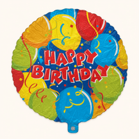 Happy Birthday Folie Ballon - 45 cm - Ballonnenshop.nl