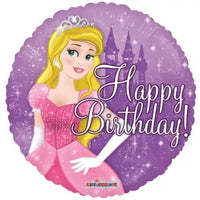 Happy Birthday Prinses Folie Ballon - 45 cm - Ballonnenshop.nl