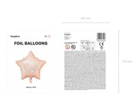 Happy Birthday Ster Folie Ballon Roze 40 cm - Ballonnenshop.nl