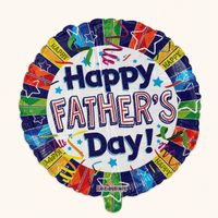 Happy Father's Day Folie Ballon - 46 cm - Ballonnenshop.nl