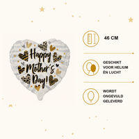 Happy Mother's Day Folie Ballon - 46 cm - Ballonnenshop.nl
