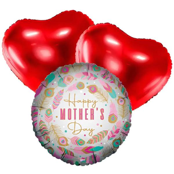 Happy Mother's Day Veren Trosje Helium Ballonnen - Gevuld Met Helium - Ballonnenshop.nl