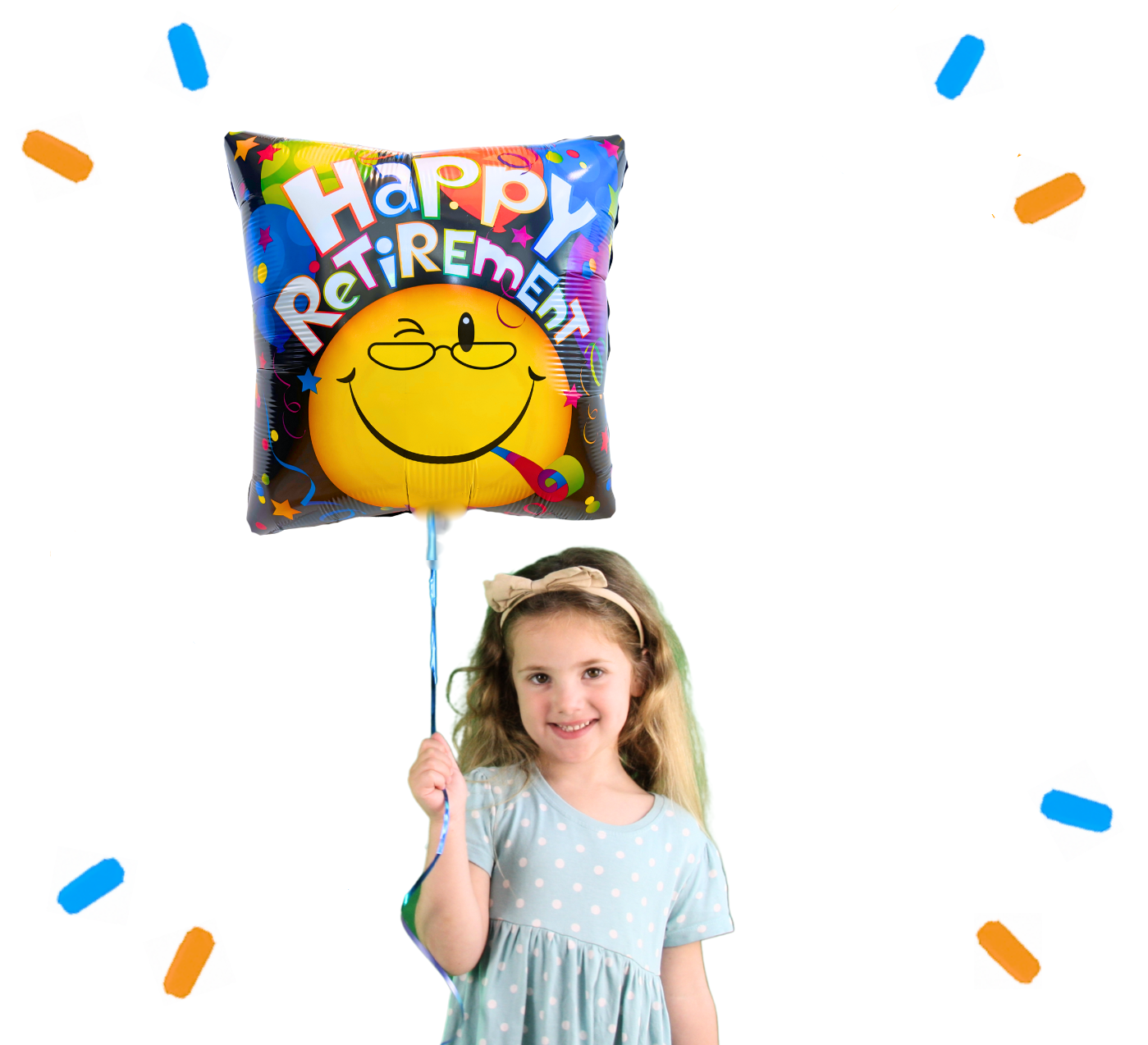 Happy Retirement Helium Ballon - Gevuld Met Helium - 45 cm