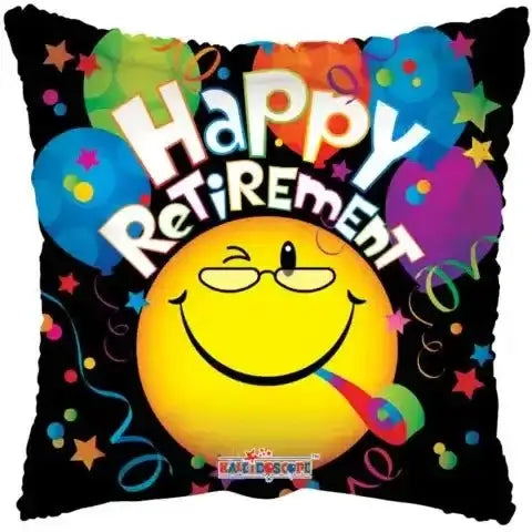 Happy Retirement Folie Ballon - 45 cm - Ballonnenshop.nl