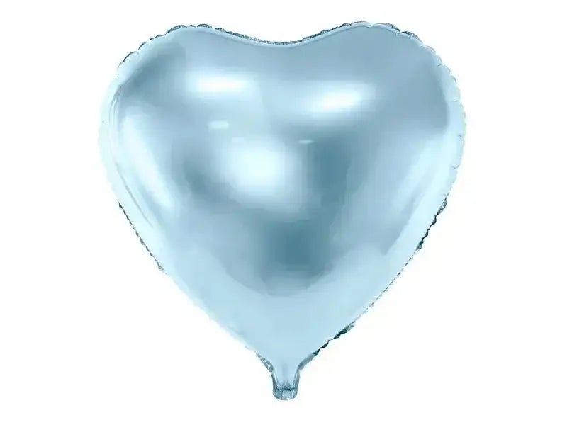 Hart Ballon Blauw 45 cm - Ballonnenshop.nl