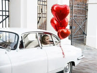 Hart Ballon Rood 45 cm - Ballonnenshop.nl