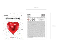Hart Ballon Rood 61 cm - Ballonnenshop.nl