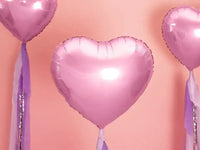 Hart Ballon Roze 45 cm - Ballonnenshop.nl
