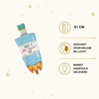 Have A Gin-Tastic Day Folie Ballon - 81 cm - Ballonnenshop.nl