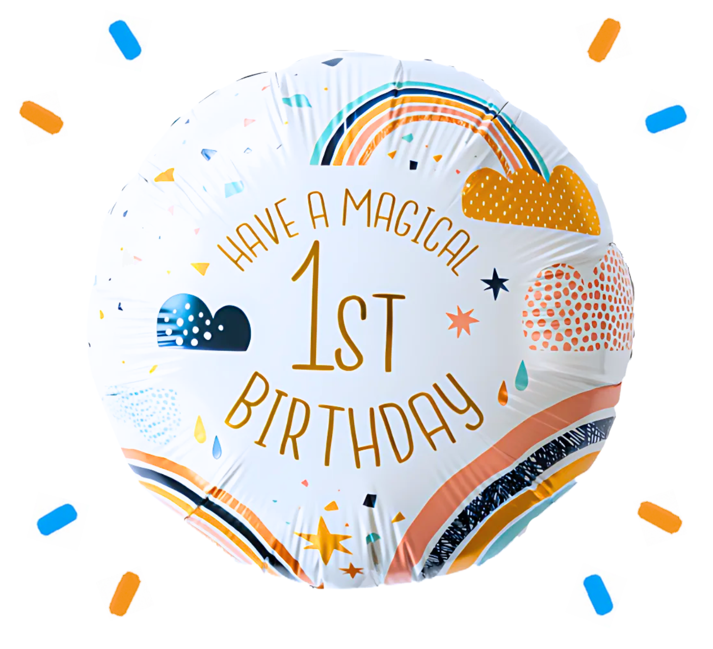 Have A Magical 1st Birthday Helium Ballon - Gevuld Met Helium - 46 cm