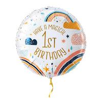 Have A Magical 1st Birthday – met helium gevuld, met gouden lint
