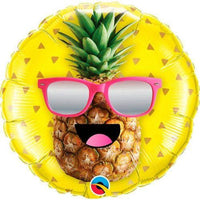 Helium Ballon Party Ananas - Gevuld Met Helium - 35 cm - Ballonnenshop.nl