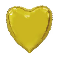 Helium Hart Ballon - Goud - 91 cm - Ballonnenshop.nl