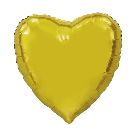 Helium Hart Ballon - Goud - 91 cm - Ballonnenshop.nl