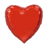 Helium Hart Ballon - Rood - 91 cm - Ballonnenshop.nl