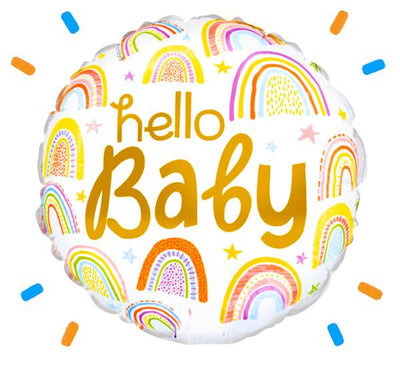 Hello Baby Helium Ballon