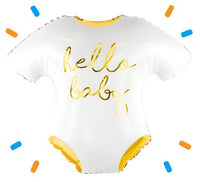 Hello Baby Helium Ballon - Gevuld Met Helium - 51 cm - Ballonnenshop.nl