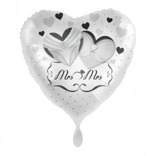 Mrs en Mrs folieballon voor een huwelijk