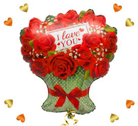 I Love You Rozen helium ballon, liefde die blijft - Ballonnenshop.nl