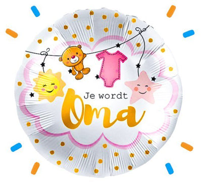 Je Wordt Oma Helium Ballon