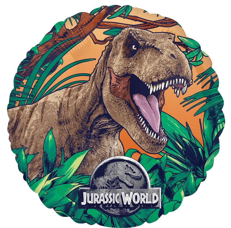 Jurassic World Folie Ballon - 46 cm - Ballonnenshop.nl