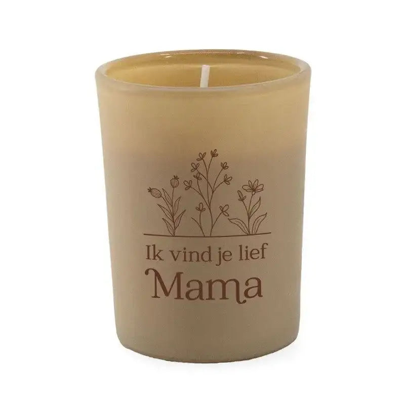 Kaars - Ik Vind Je Lief Mama - Ballonnenshop.nl