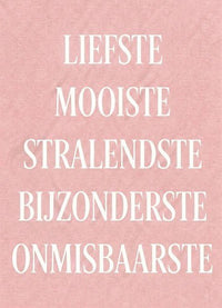 Kaartje met persoonlijk bericht Valentijn - Ballonnenshop.nl