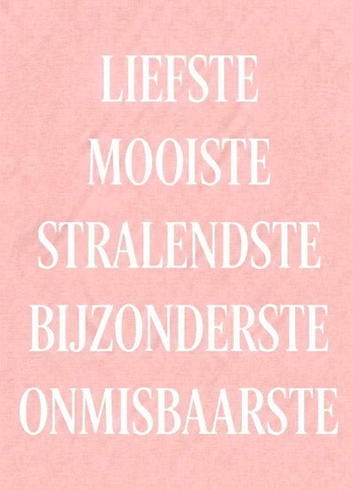 Kaartje met persoonlijk bericht Valentijn - Ballonnenshop.nl