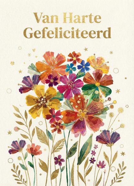 Kaartje met persoonlijk bericht Verjaardag - Ballonnenshop.nl