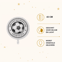 Kampioen Van Nederland Folie Ballon - 43 cm - Ballonnenshop.nl