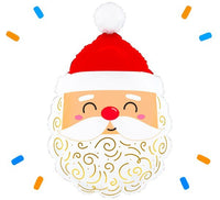 Kerstman Helium Ballon - Gevuld Met Helium - 62 cm - Ballonnenshop.nl