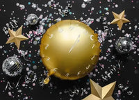 Klok Folie Ballon 45 cm - Ballonnenshop.nl
