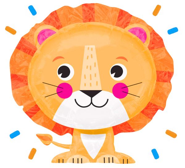 Leeuw Helium Ballon - Gevuld Met Helium - 60 cm - Ballonnenshop.nl