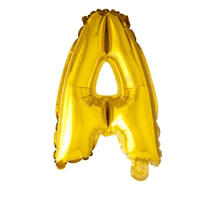 Letter Ballon A Goud - 41 cm - Ballonnenshop.nl
