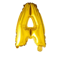 Letter Ballon A - Goud - 41 cm - Ballonnenshop.nl