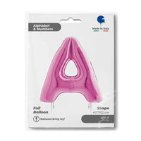 Letter Ballon A Roze - 102 cm - Ballonnenshop.nl