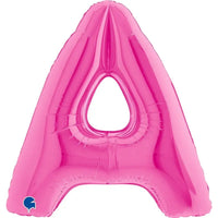 Letter Ballon A Roze - 102 cm - Ballonnenshop.nl