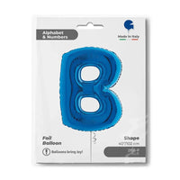 Letter Ballon B Blauw - 102 cm - Ballonnenshop.nl