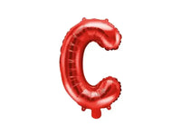 Letter Ballon C Rood - 35 cm - Ballonnenshop.nl