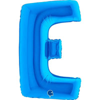 Letter Ballon E Blauw - 102 cm - Ballonnenshop.nl