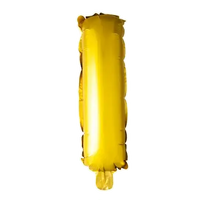 Letter Ballon I - Goud - 41 cm - Ballonnenshop.nl