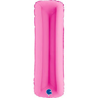 Letter Ballon I Roze - 102 cm - Ballonnenshop.nl