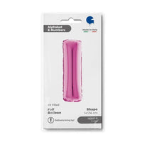 Letter Ballon I Roze - 35 cm - Ballonnenshop.nl