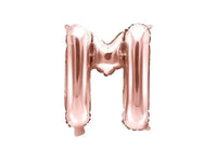 Letter Ballon M Rose Goud - 35 cm - Ballonnenshop.nl