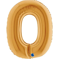 Letter Ballon O Goud 102 cm - Ballonnenshop.nl