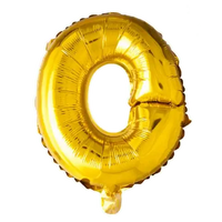 Letter Ballon O - Goud - 41 cm - Ballonnenshop.nl