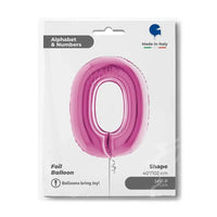 Letter Ballon O Roze - 102 cm - Ballonnenshop.nl
