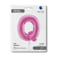Letter Ballon Q Roze - 102 cm - Ballonnenshop.nl