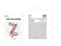 Letter Ballon Z Rose Goud - 35 cm - Ballonnenshop.nl
